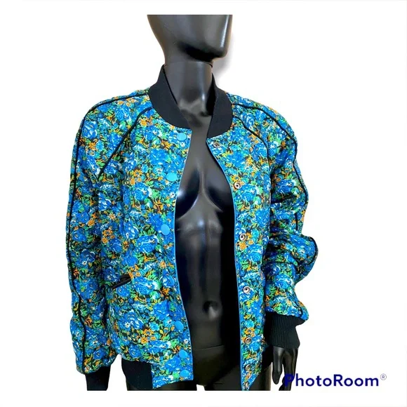 希少 COACH Reversible Floral Jacket ブルゾン 希少 COACH Reversible Floral Jacket ブルゾン 希少 COACH Reversible